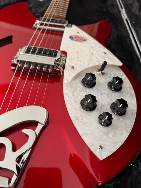 Rickenbacker 330 & 360 (24-Fret Models, 1990 - 2022) Made-to-Order Custom Acrylic Pickguards