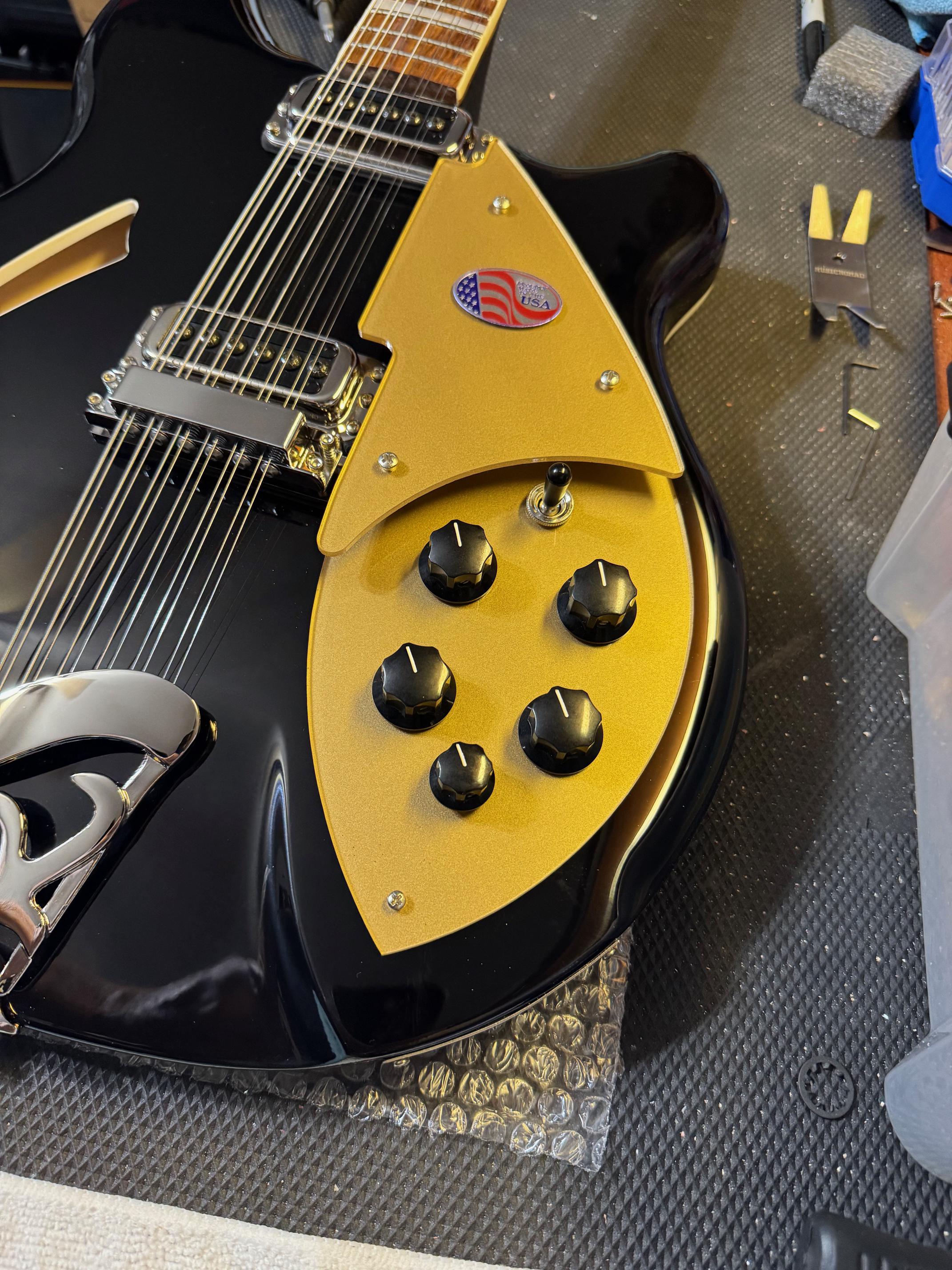Rickenbacker 330 & 360 (21-Fret Models, 2023 - Current) Made-to-Order Custom Acrylic Pickguards