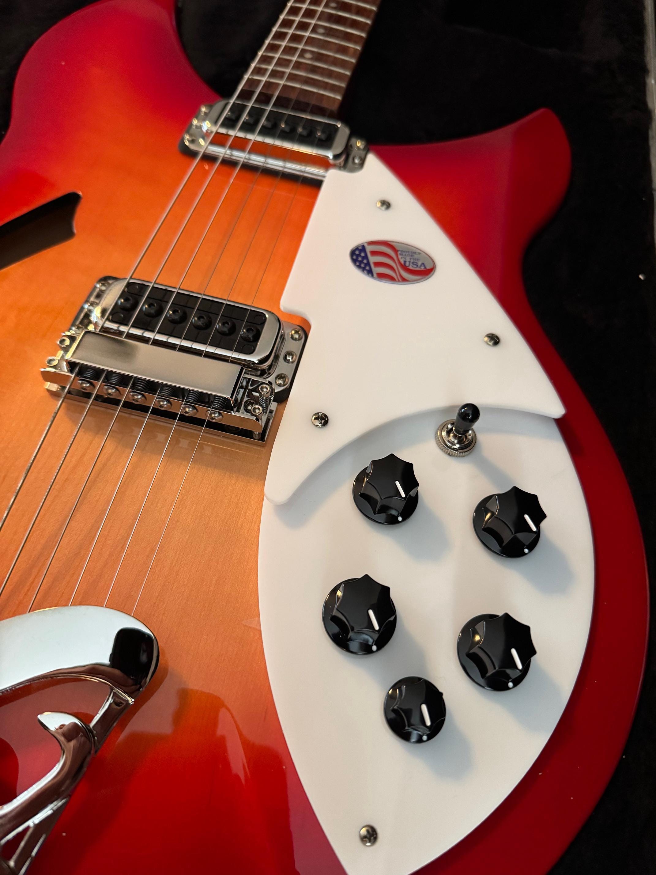 Rickenbacker 330 & 360 (24-Fret Models, 1990 - 2022) Made-to-Order Custom Acrylic Pickguards