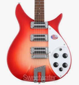 Rickenbacker 350v63 Pickguard Made To Order