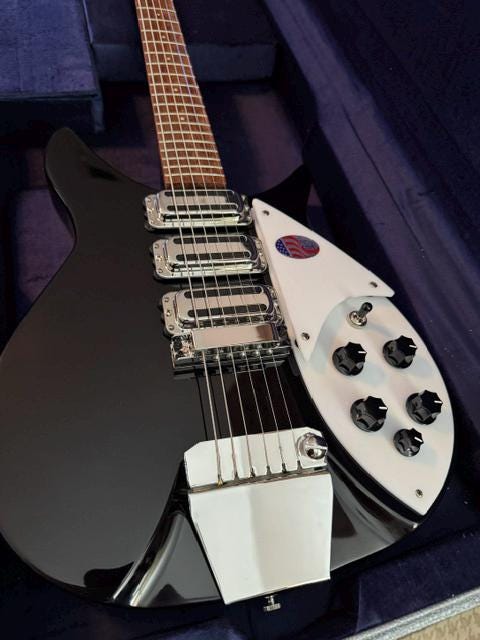 Rickenbacker 325C64 "Miami" (John Lennon Spec)* Made-to-Order Custom Acrylic Pickguards